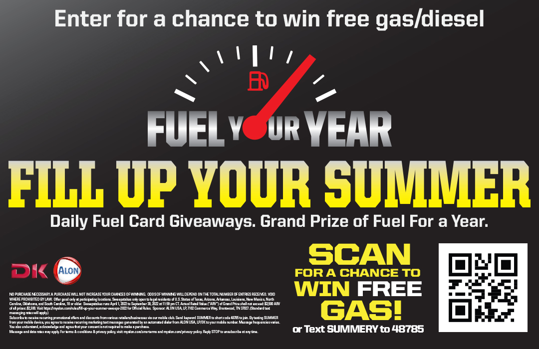 Fill Up Your Summer Sweeps