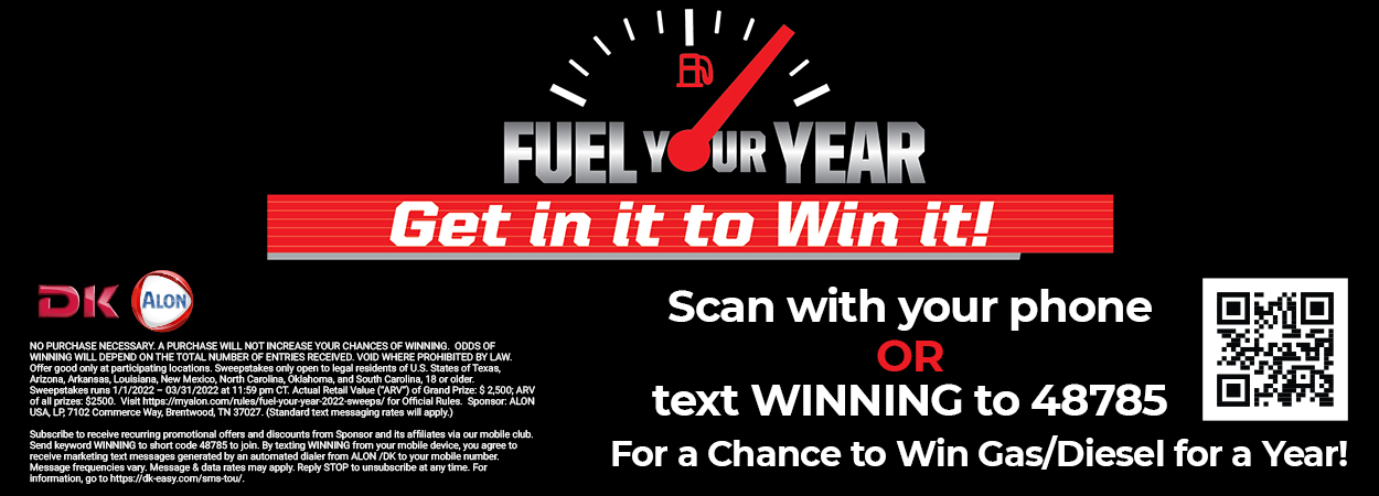 Fuel Your Year Sweeps